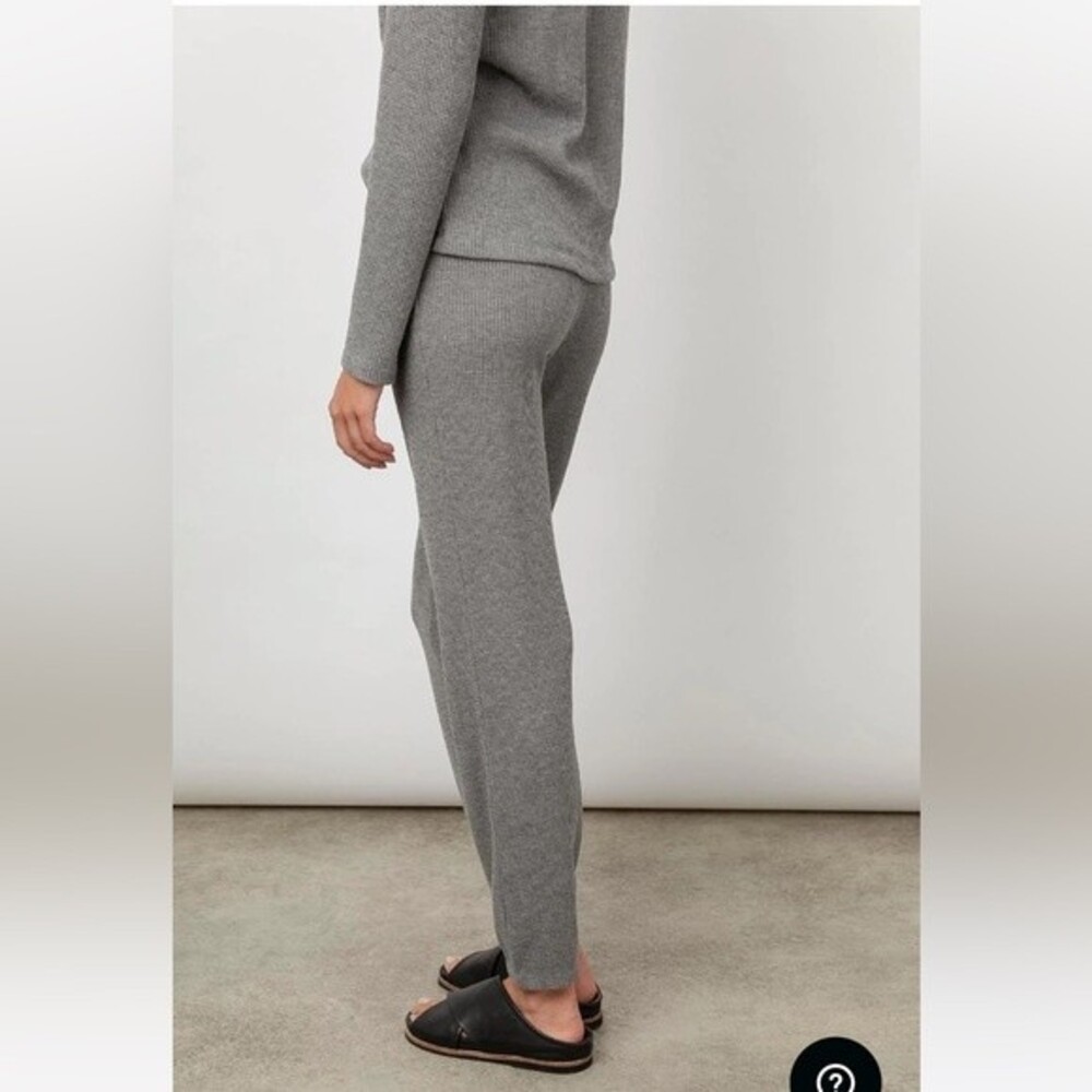 Rails Molly Waffle Knit Pant In Heather Grey Xs N… - image 2